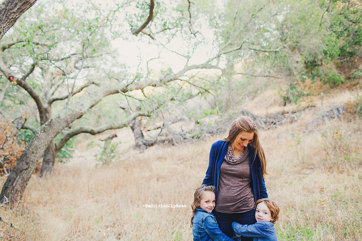 RSM orange county family session. Woodsy family session. OC family photographer